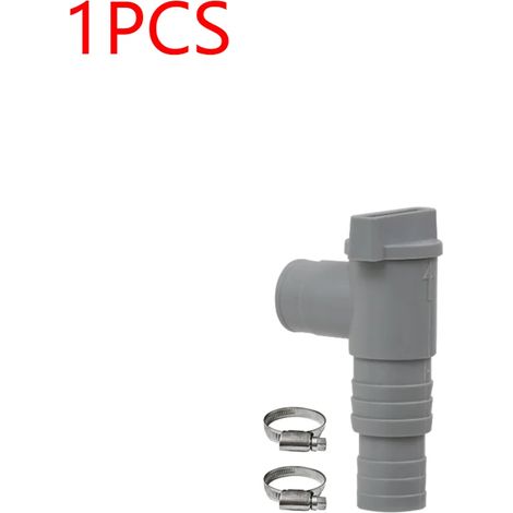 Accessoires de piscine (B 1 PCS) Adaptateur de pompe de filtration de piscine en PVC (1 à 3 pièces) - Adaptateur durable de 32 mm pour pompe de piscine - Pièce de rechange étanche pour équipements ext (1/5)