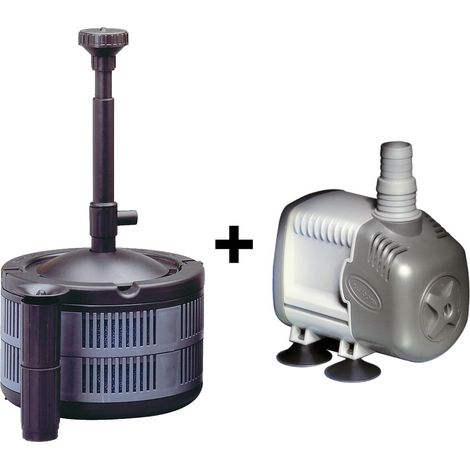 Sicce filtro per laghetto ecopond 3.0 2400 l/h + pompa per laghetto syncra silent 2.5 2400 l/h
