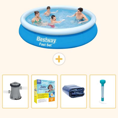Bestway Bestway Fast Set Ronde - 366x76 cm - 5-pièces  S184 (1/5)