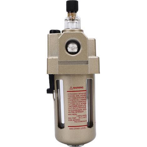 Lubrificateur pneumatique de brouillard d'huile AL3000-03, Interface filetée de 3/8 pouces, compresseur d'air, filtre de séparation d'eau (1/5)