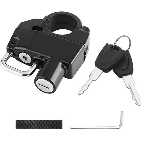 Dispositivo antirrobo para cascos de bicicletas eléctricas, función antirrobo y de sujeción, aleación mejorada (herramientas de instalación incluidas).