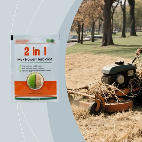 Herbizid zur Anwendung im Freien auf Ackerland, in Obstplantagen und auf Rasenflächen wirksam und praktisch zur Unkrautbekämpfung in verschiedenen Anwendungsbereichen – 25 g -- DE (1/5)