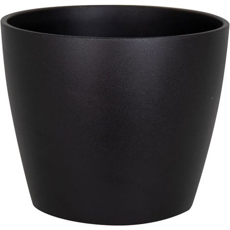Keramik-Blumentopf Nubia 25cm Schwarz - Artevasi