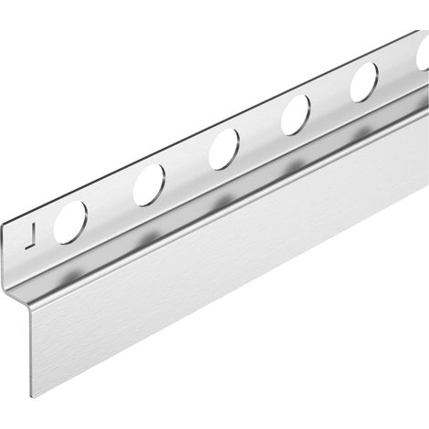Balneo Profilé murale inclinée à gauche pour douche 170cm, acier inoxydable, finition inox, Pente de 1,5% (1/5)