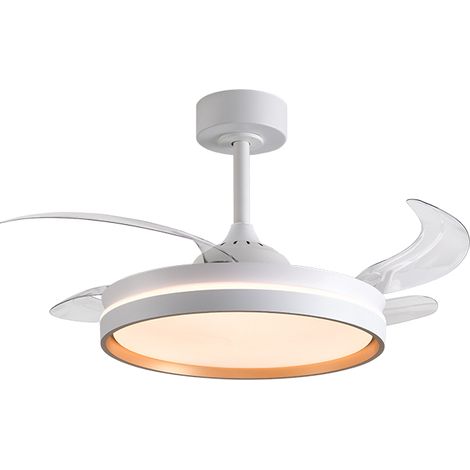 Ventilateur bel-air-home akran 72W LED lames rétractables (1/3)