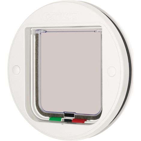 Porta basculante Cat-mate ideale per fissaggio al vetro per gatti (1/2)