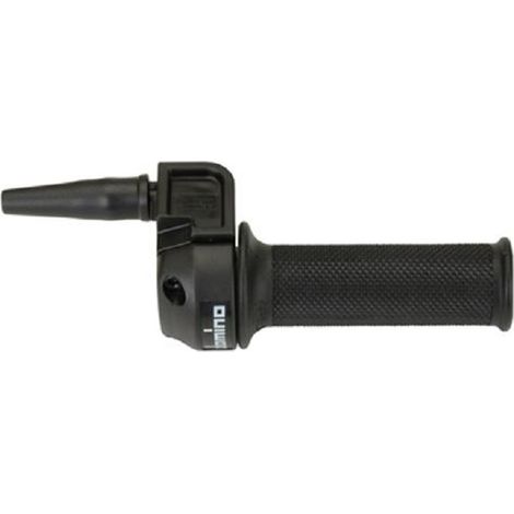 Domino bici da minicross universale completa 2T a gas con copertura e manopole - 1127, nera