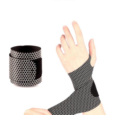 Leichte Handgelenkbandage mit Kompressionsfunktion lindert Schmerzen und verbessert die Beweglichkeit