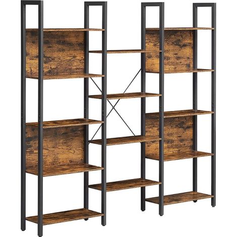 Regal 14 Ebenen Industrial-Stil - L158 x H166 cm (1/5)