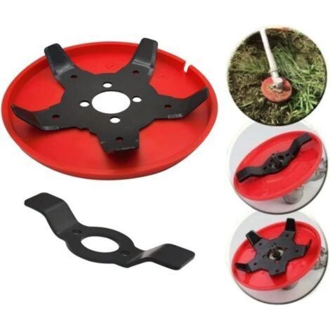 Disque De Débroussailleuse - Acier Au Manganèse - Compatible Axe Droit 25 4 Mm - Pour Désherbage Et Tonte - 1 Pièce (1/5)