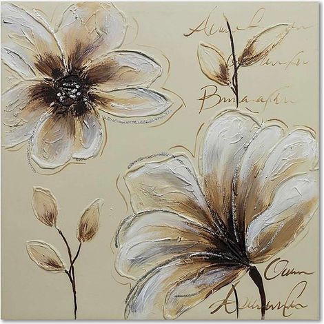 Tableau fleurs 6 - 40 x 40 cm (1/5)