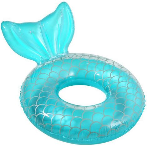 Bouée Sirène - PVC Épais 0,25 mm - Pour Piscine Plage Parc Aquatique - Adulte - 1 Pièce (1/5)