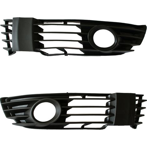 VW Passat B5 00-05 Kühlergrill in Stoßstangenausführung mit Halogenleuchten links + rechts, 2-teiliger Satz (1/5)