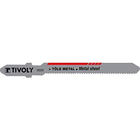 Lot de 2 Lames de Scie Sauteuse pour Métal Attache "T"