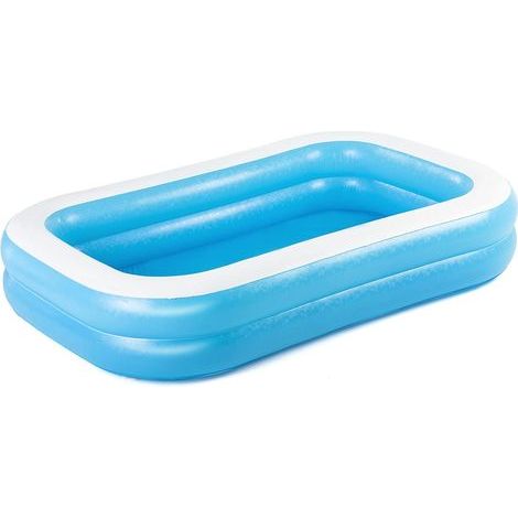 piscina gonfiabile blu, 262 x 175 x 51 cm, adatta a bambini e adulti, ideale per giardini/feste (1/5)