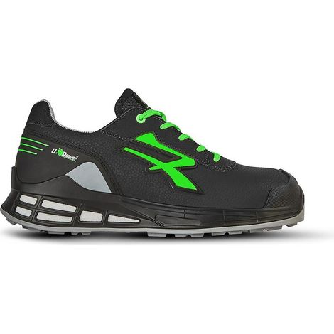 U-Power Jago S3 SRC CI ESD Sicherheitshalbschuhe - 42 EU - Schwarze (1/2)