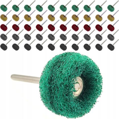 Polierbürsten Bürste für Mini-Schleifer Typ Dremel 20 mm 50 Stück (1/5)