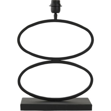 Light & Living - tischlampe - Stelius - schwarz - metall -