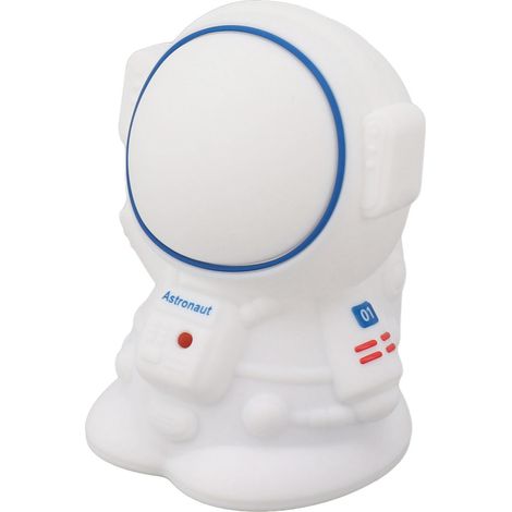Astronauten-Nachtlicht, wasserdichtes Nachtlicht aus weichem Silikon, USB-aufladbar, Nachtlicht für Schlafzimmer, Studentenwohnheim, Camping (1/5)
