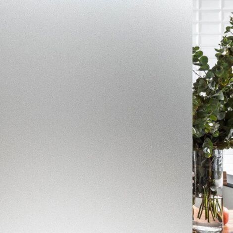 Anti-Glare Window Film Frosted Privacy Window Film Electrostatic Decorative Window Film for Office Home Bathroom Bedroom Kitchen 40cm200cm (1/5)