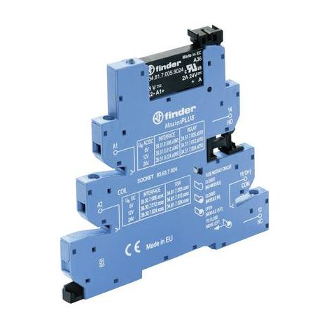 FINDER RELAIS À SEMI-CONDUCTEURS 39.30.3.230.9024 2 A TENSION DE CONTACT (MAX.): 24 V/DC 1 PC(S)