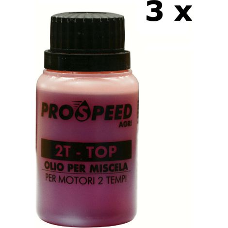 KIT 3 PZ OLIO PER MISCELA SEMISINTETICO ML 100 SCALA DOSAGGIO MOTORI 2 TEMPI 235