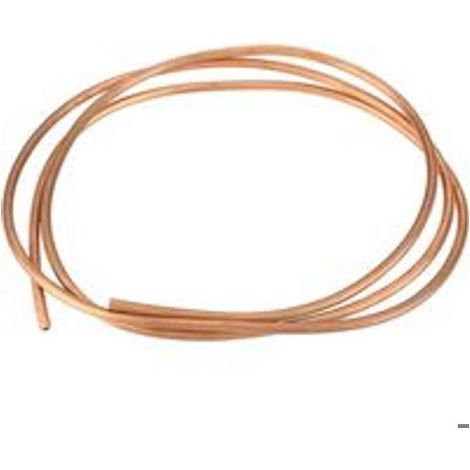 BelleRise - Tuyau cuivre T2 – 6x4mm souple – pour climatisation, réfrigération – 2m (1/4)
