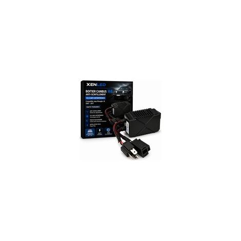 1x Boitier CANBUS H4 Anti-Scintillement Jeep Wrangler JK 2007 - 2017 V2.0 anti-interférence LED Haute Puissance - XENLED (1/5)