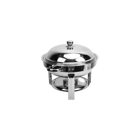 Plat de service, Acier inoxydable, Design à double chaudière, 1 PCS (1/2)