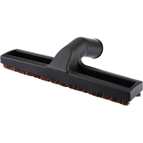 Tête de Brosse pour Aspirateur, Fixation de Buse pour Sol en Bois, Diamètre Intérieur 32mm, Conception Rotative, Plastique Haute Résistance Noir (1/5)