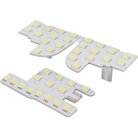 3 pièces ensemble 48SMD 39LEDs lampe de lecture intérieure de voiture 12V 5W blanc 8000LM plafonniers de remplacement pour CRV 2017 +