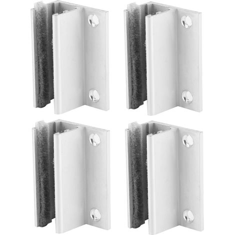 4 Stück Türbodenrollenführung, Schwenkstopper, Positionierer, verstellbares Rad für automatische Induktionstüren (1/5)