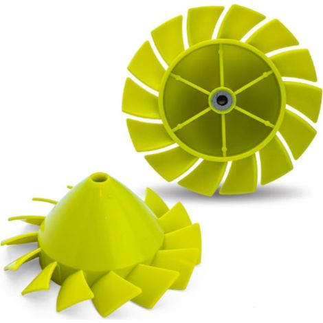 2 pales de ventilateur 529437004 - Compatibles avec le souffleur à pales sans fil Ryobi 18V P2108 (1/3)