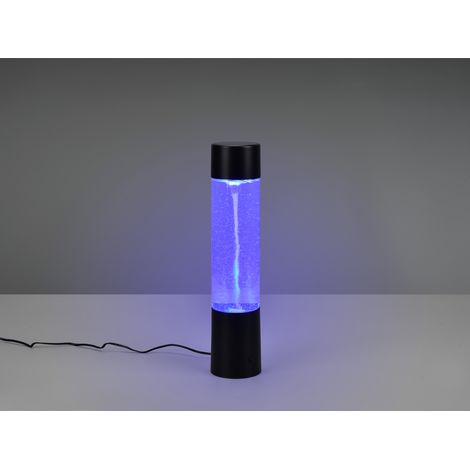 LED Tischleuchte TORNADO RGB Farbwechsel Schwarz, Höhe 34cm (1/5)