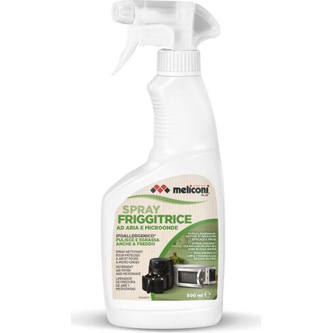MELICONI Spray Detergente per Friggitrice Ad Aria E Microonde 500 ml