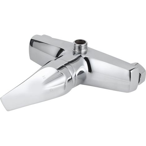 Robinet de douche de salle de bains, poignée unique, levage de bain, tête de contrôle de l'eau Simple, filetage G1/2 (1/5)