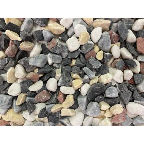 Canto rodado Multicolor / Big bag 1.000 kg. / 24-40 mm (1/5)
