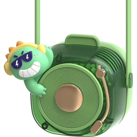 Ventilateur de cou sans pales, rechargeable USB, 3 vitesses, portable et léger pour activités extérieures