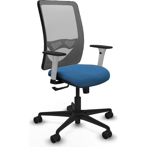 Silla de oficina piqueras y crespo Zulema blanco espuma cómoda (1/2)