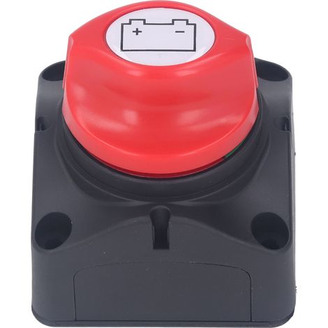 Interrupteur de coupure de batterie rotatif isolateur 48-60V DC avec bouton, coupe-circuit électrique étanche (1/5)