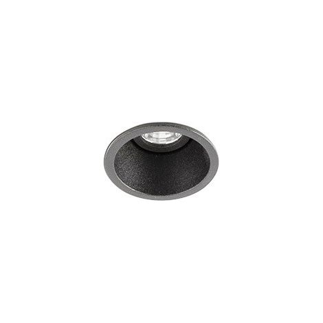 FOX Empotrable de pared negro orientable 02101302 (1/4)