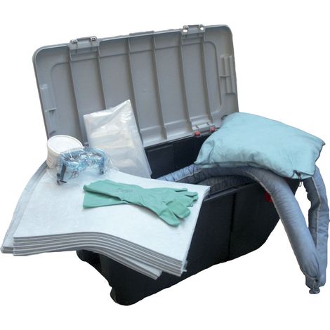 Kit d'intervention pour fuites d'hydrocarbures MW Tools OK10