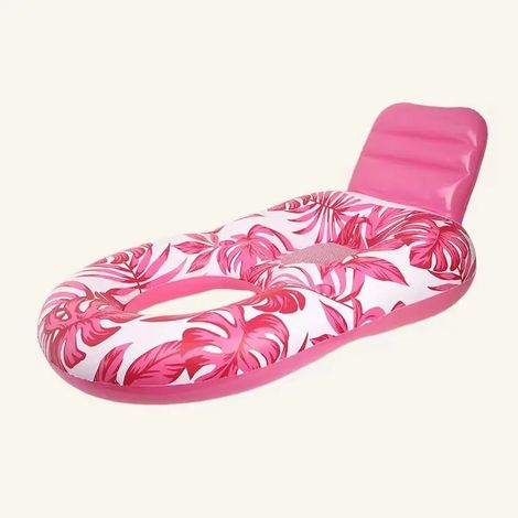 Tapis de piscine gonflable pour adultes - Fauteuil flottant, radeau, chaise flottante, bouée. (1/3)
