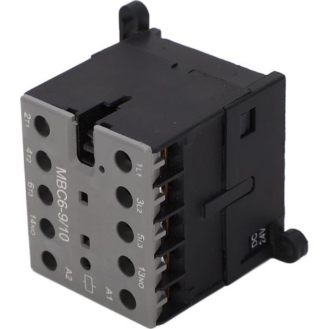 Contacteur CC 16 A ignifugé, haute sensibilité, roulement robuste, mini contacteur électrique 24 V (1/5)