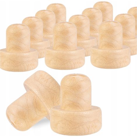 50 tapones para botellas de vino de 21,5 mm.