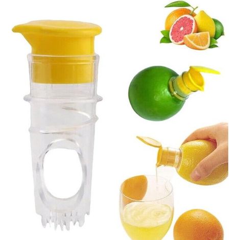 Mini-Zitronenpresse, praktischer Entsafter für Zitronen und Orangen (1/5)