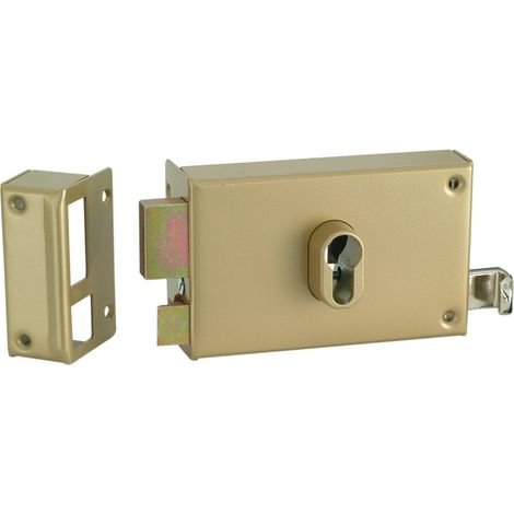Serrure En Applique 7415 Pour Cyl Profil Europeen -horizontale - Tirag E - Droite (1/2)