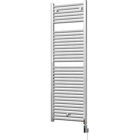 Roma - Chrome Electric Towel Rail H1512mm x W500mm Straight 600w Thermostatic WIFI (1/3)