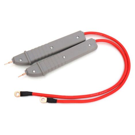 Stylo de soudage par points de batterie portable 2 pièces avec fil de silicone 10AWG (1/2)