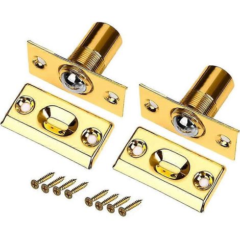 Loquet à bille pour porte de placard Jiayi, lot de 2, réglable, pour porte-fenêtre. (1/4)